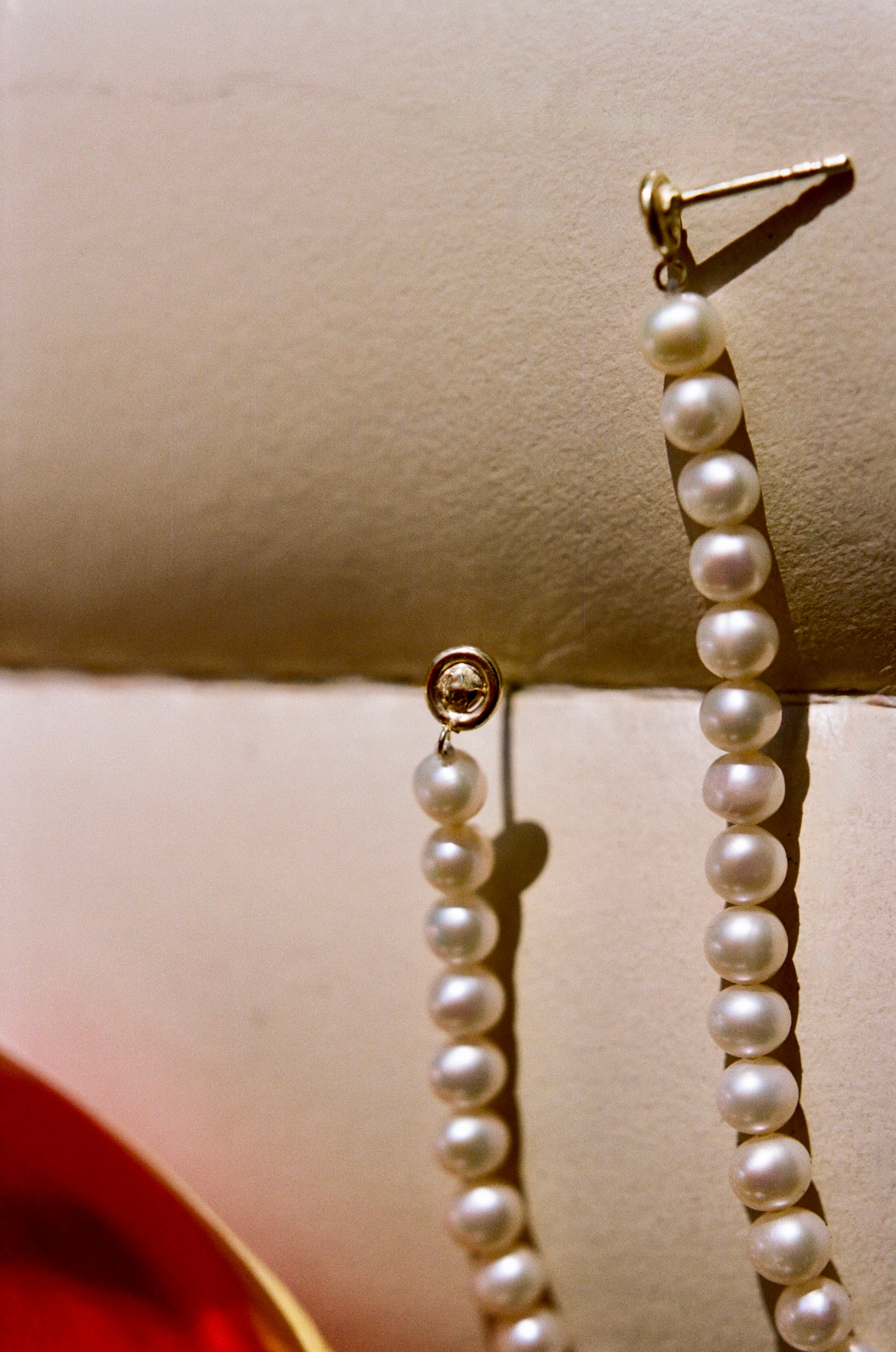 freshwater pearl 14k gold earrings