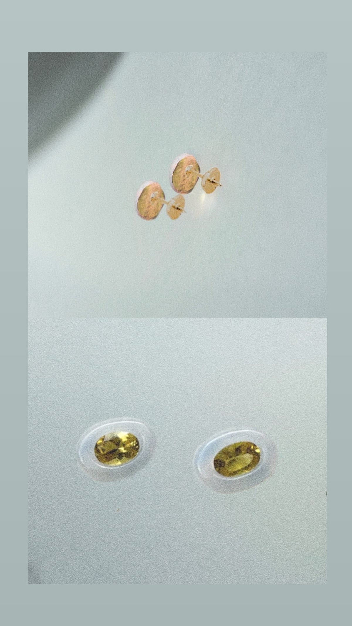 eclipse stud earrings