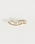 infinite 18k gold diamond ring