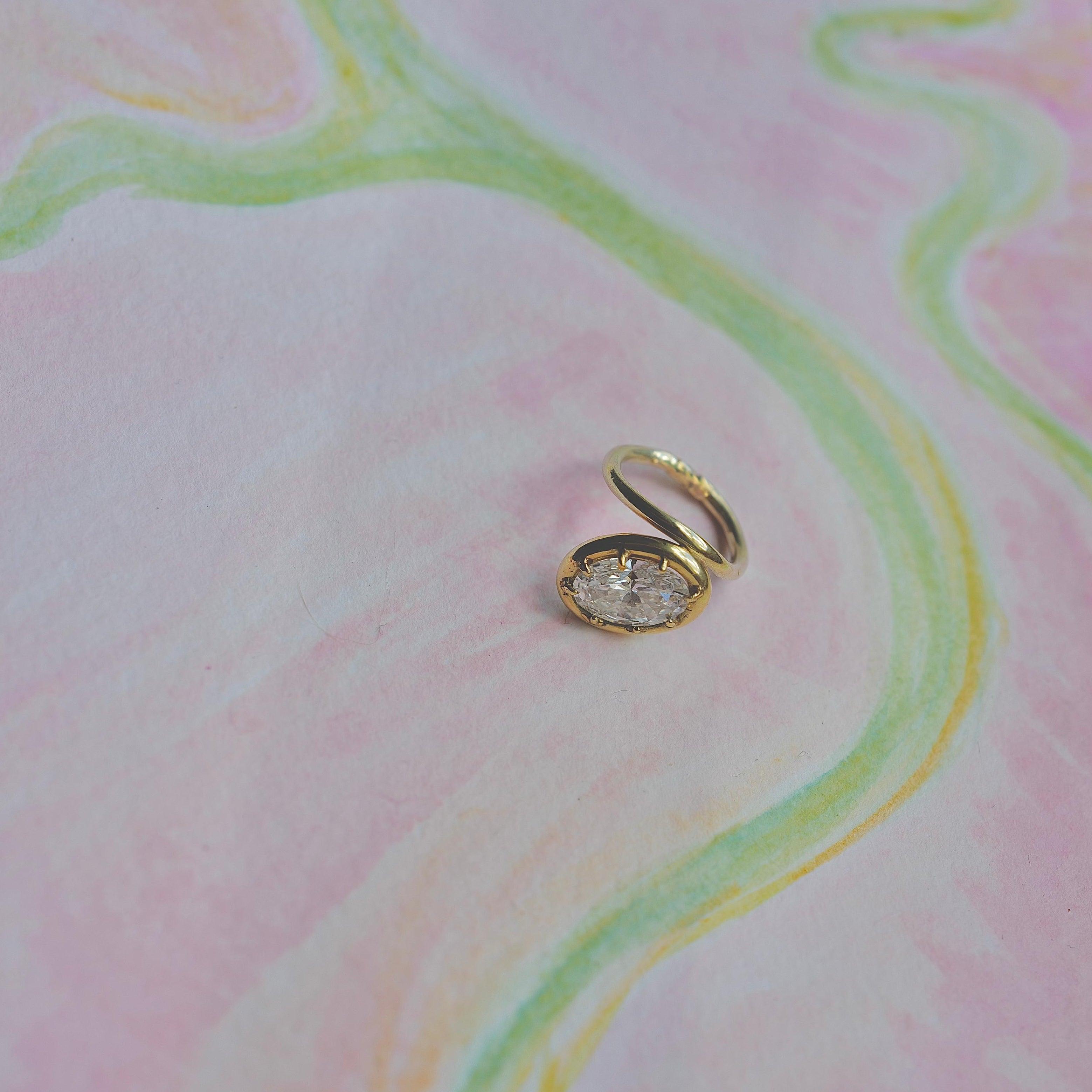 custom diamond ring