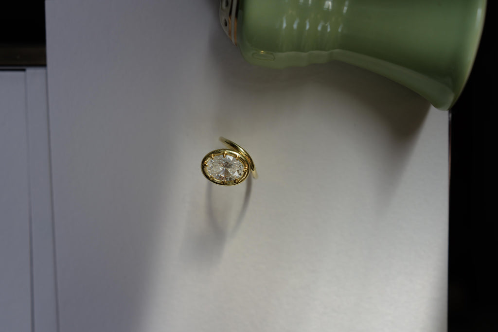 custom diamond ring
