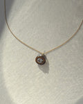 tiger eye eclipse necklace