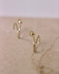 small tulip earring