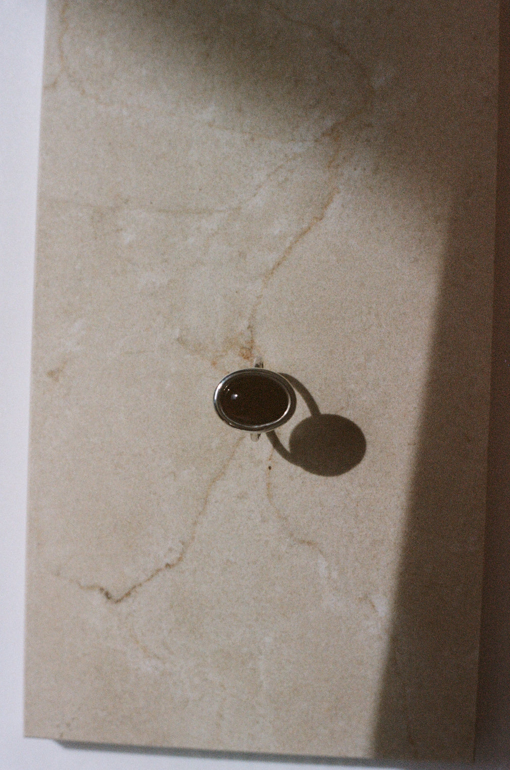 silver tiger eye ring