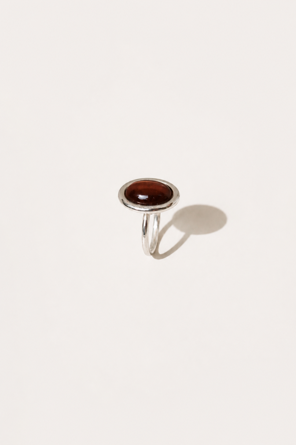 silver tiger eye ring