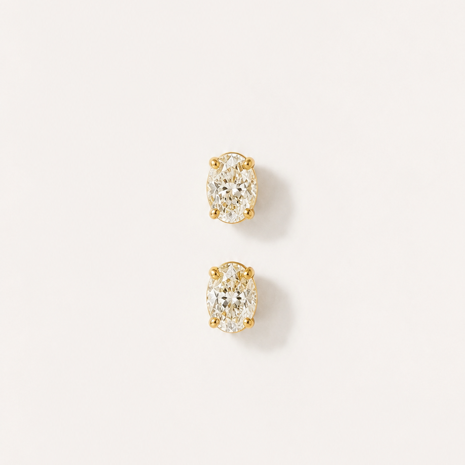 1,20 ct diamond stud earrings
