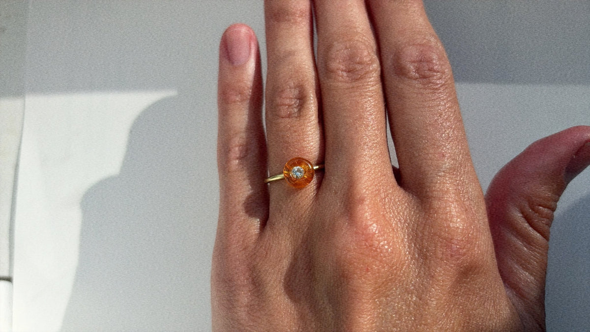 mandarin garnet diamond eclipse