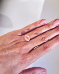 pink rhodochrosite yellow sapphire eclipse