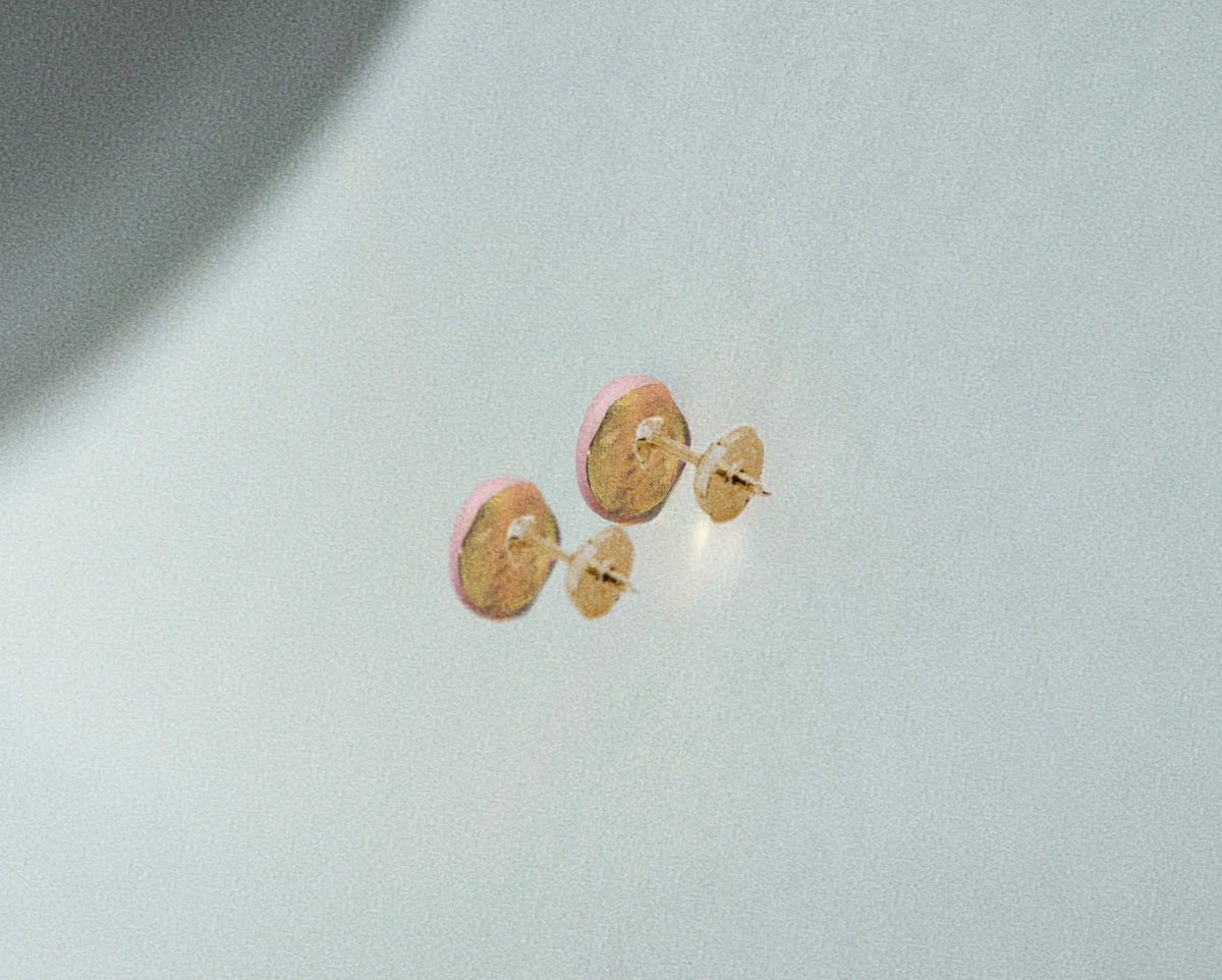 eclipse stud earrings