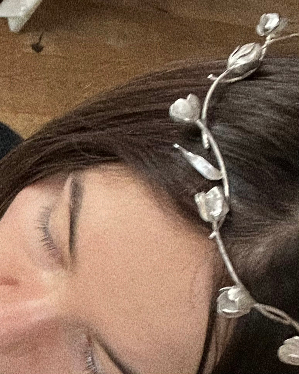 silver tulip diadem