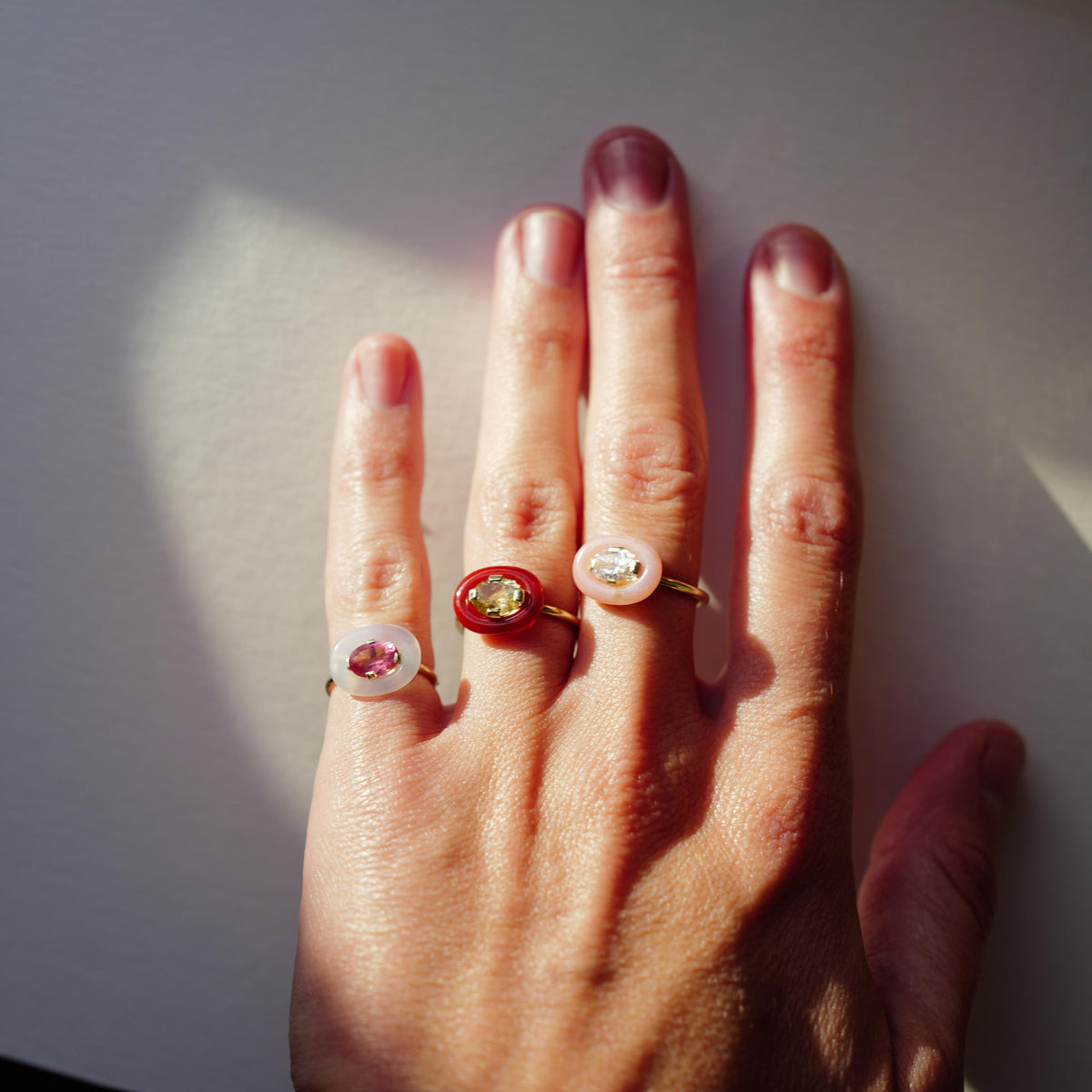 mother of pearl diamond eclipse