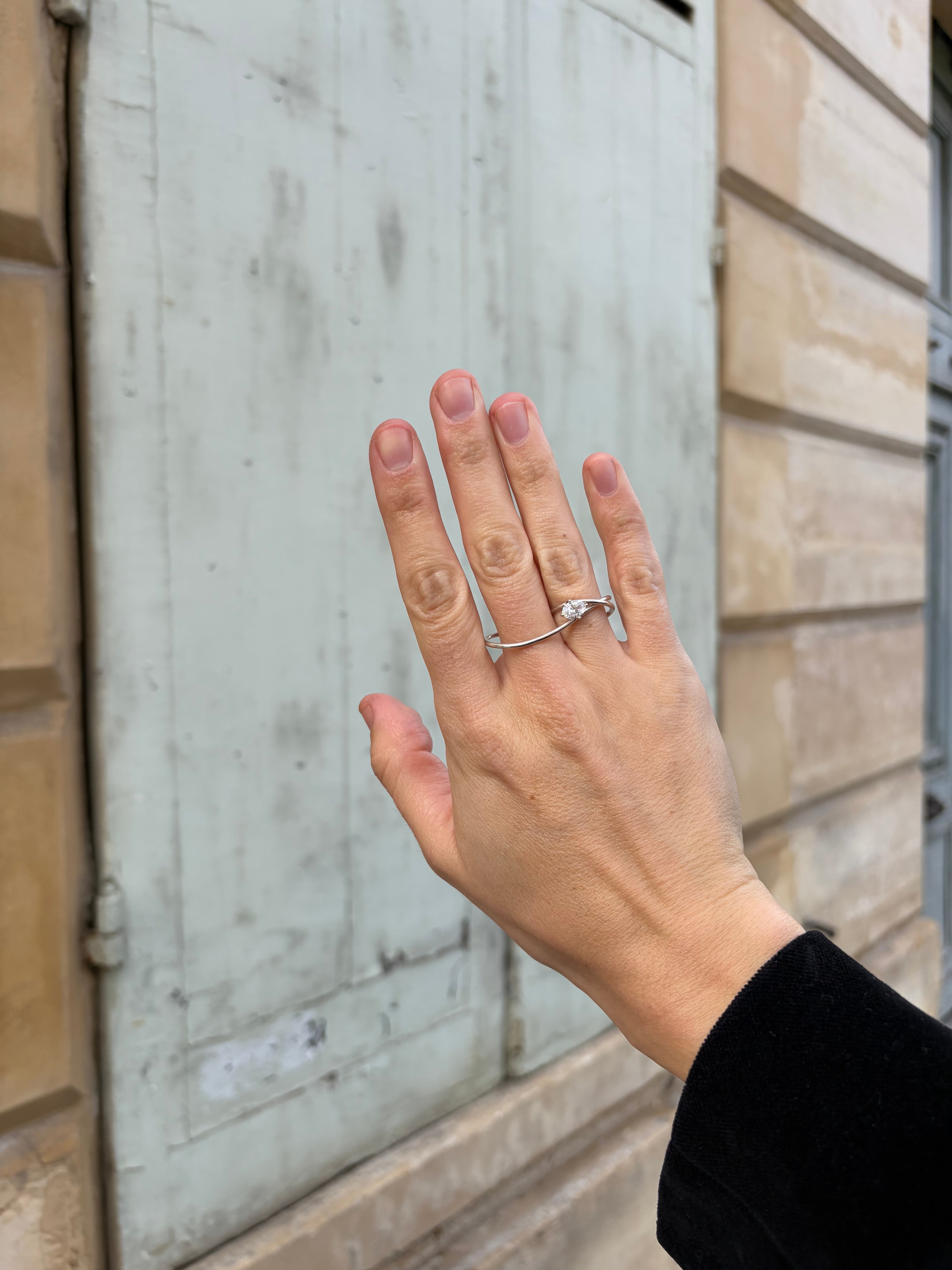 infinite east-west diamond ring