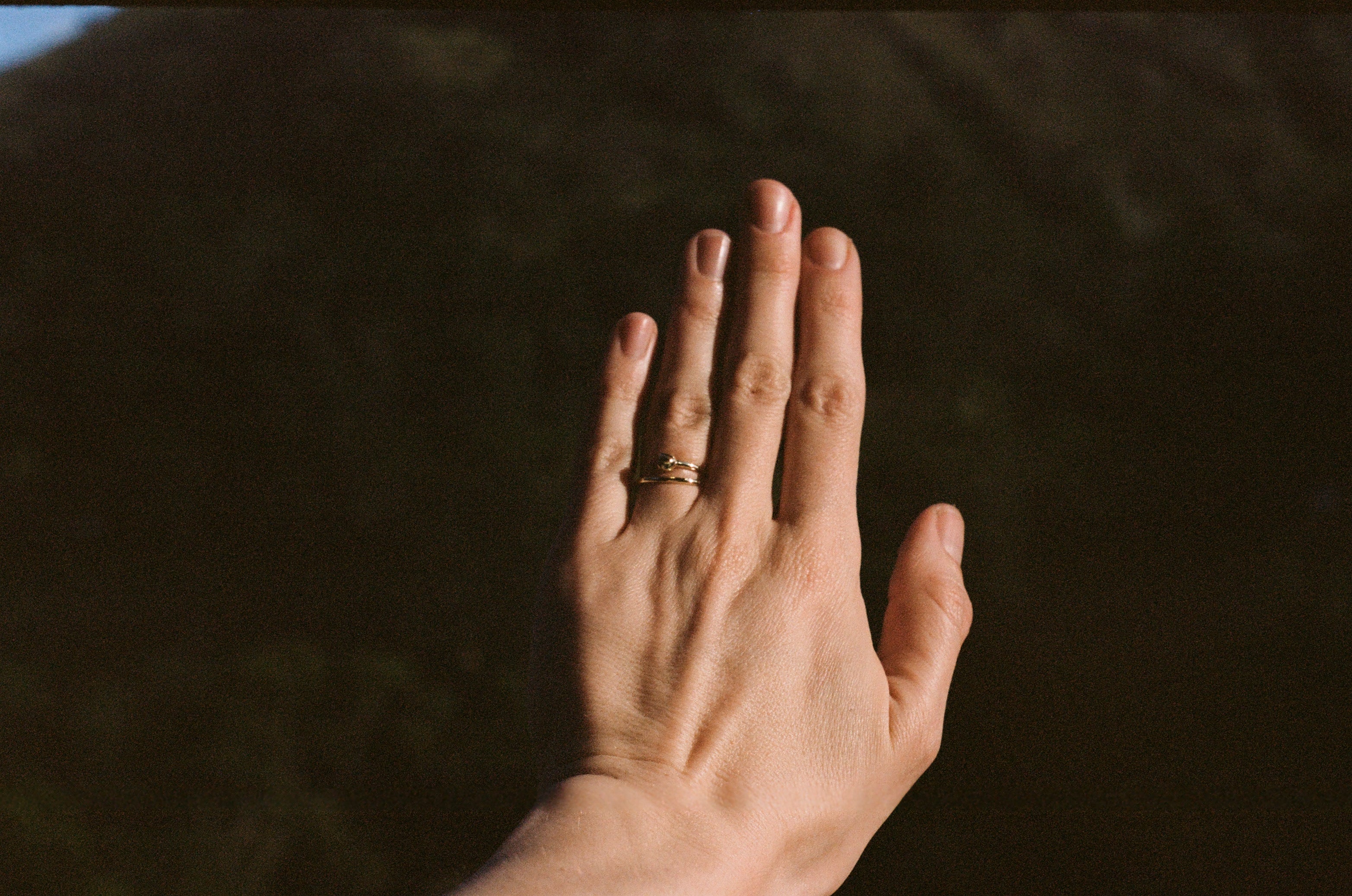 tulip ring in 14k gold