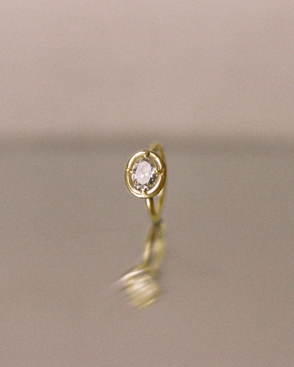 east-west diamond ring