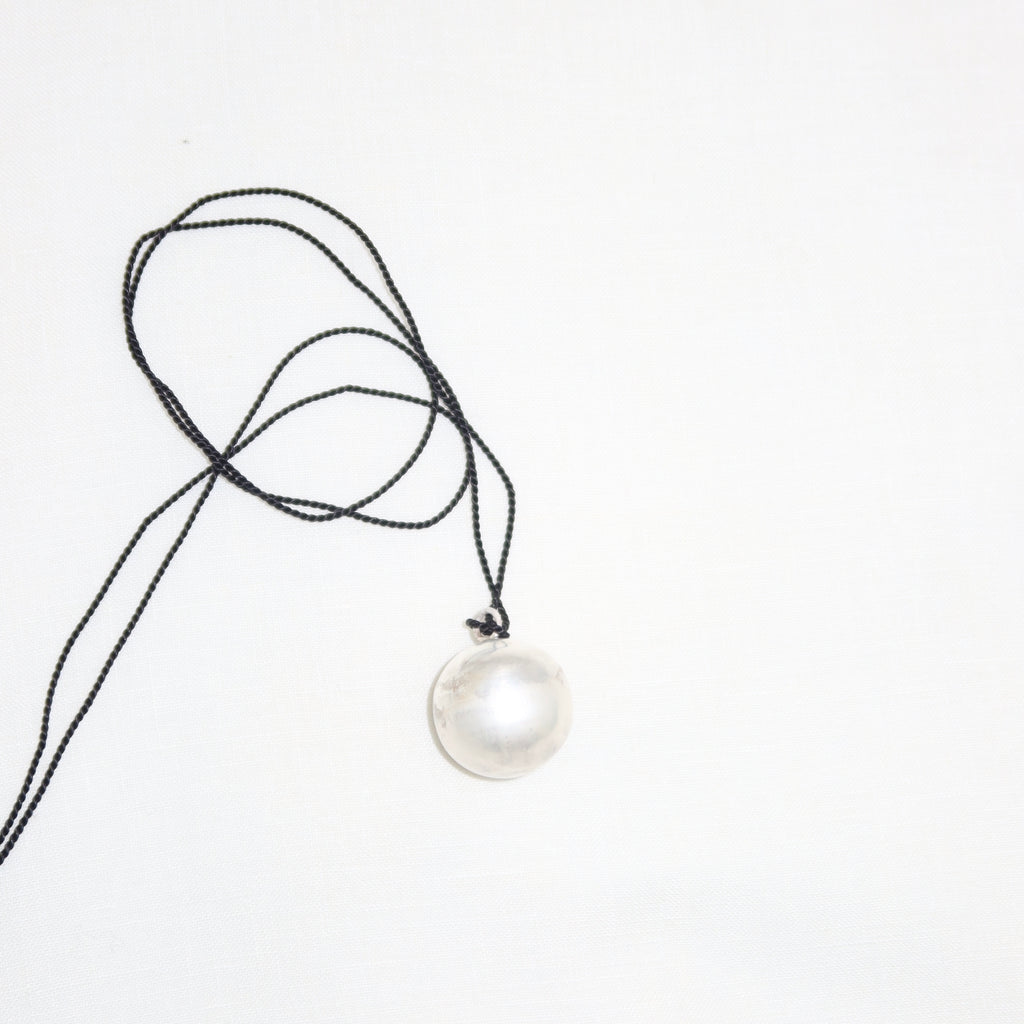 long sphere necklace