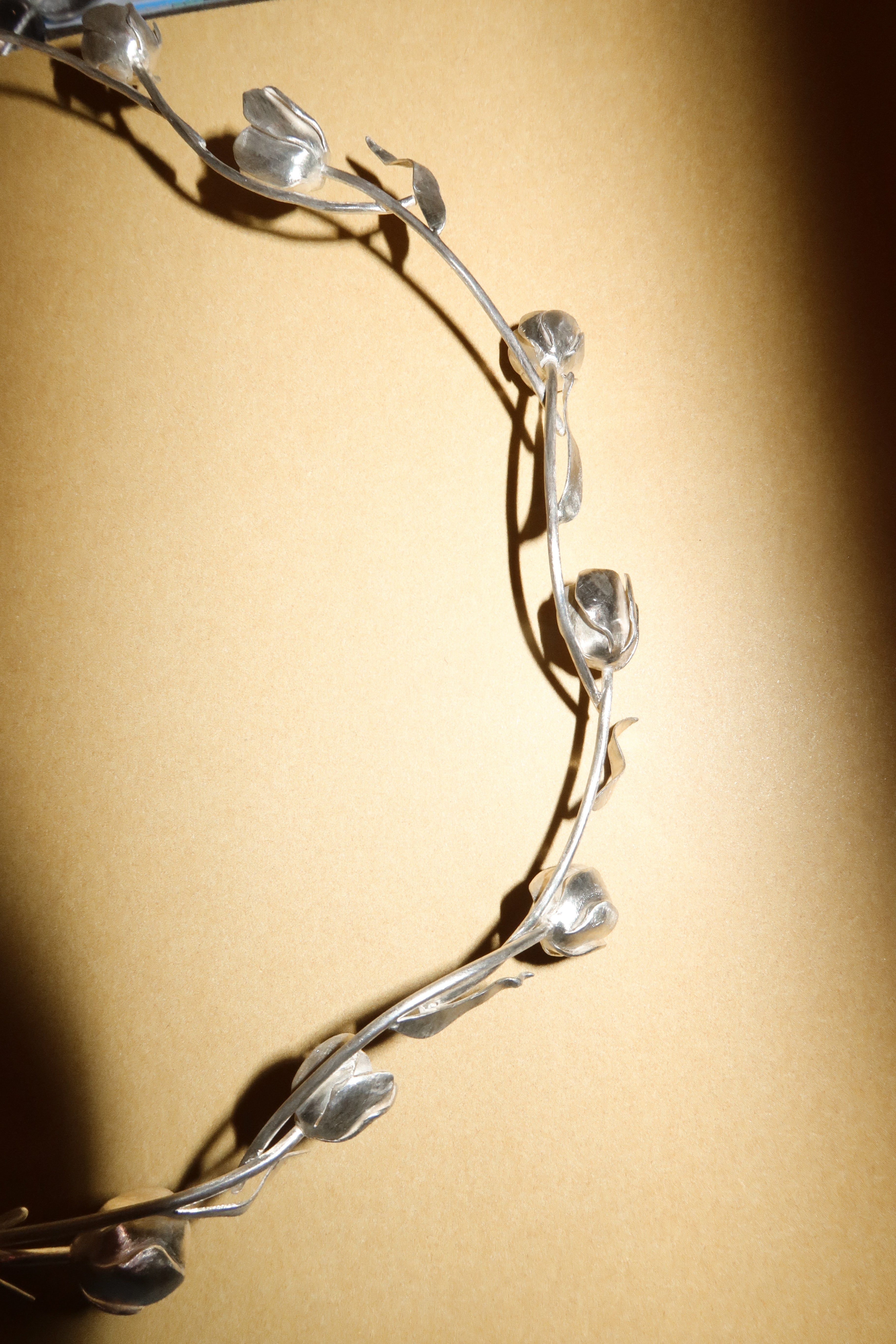 silver tulip diadem