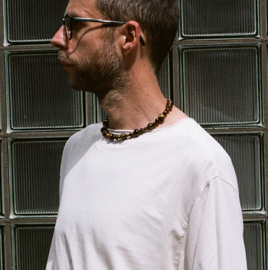 tiger eye necklace