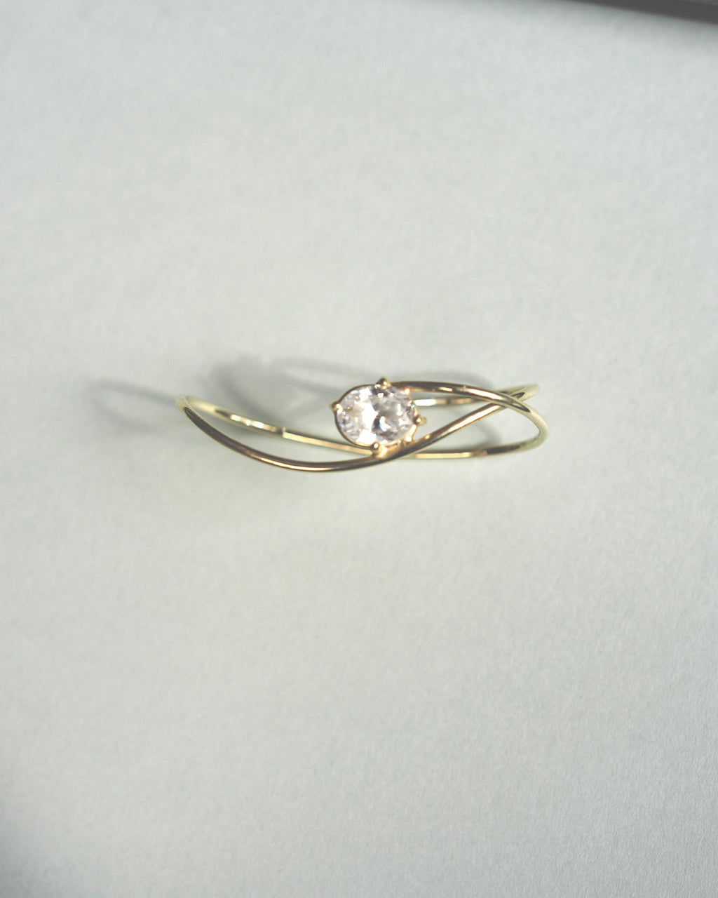 infinite 18k gold diamond — handcrafted gold jewelry by Studio ELÍNALANS, Amsterdam