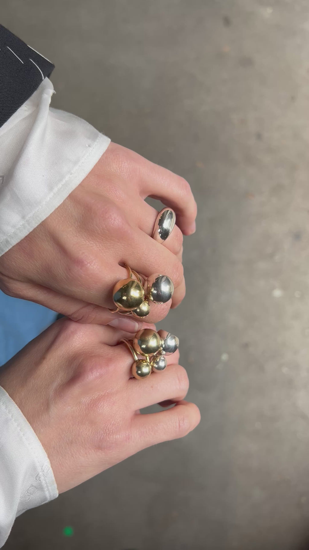 gertrude silver ring