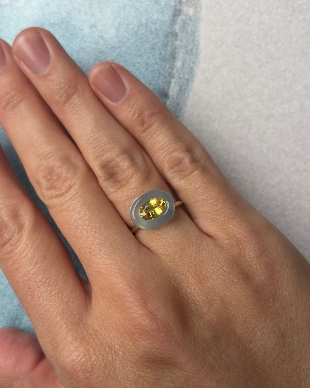 blue chalcedony eclipse
